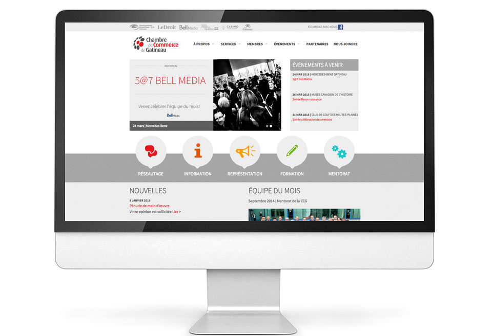 Site Web - Chambre de commerce de Gatineau